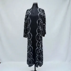 প্রিমিয়াম ৩-পার্ট ভাইরাল স্টোন ওয়ার্ক বোরকা সেট